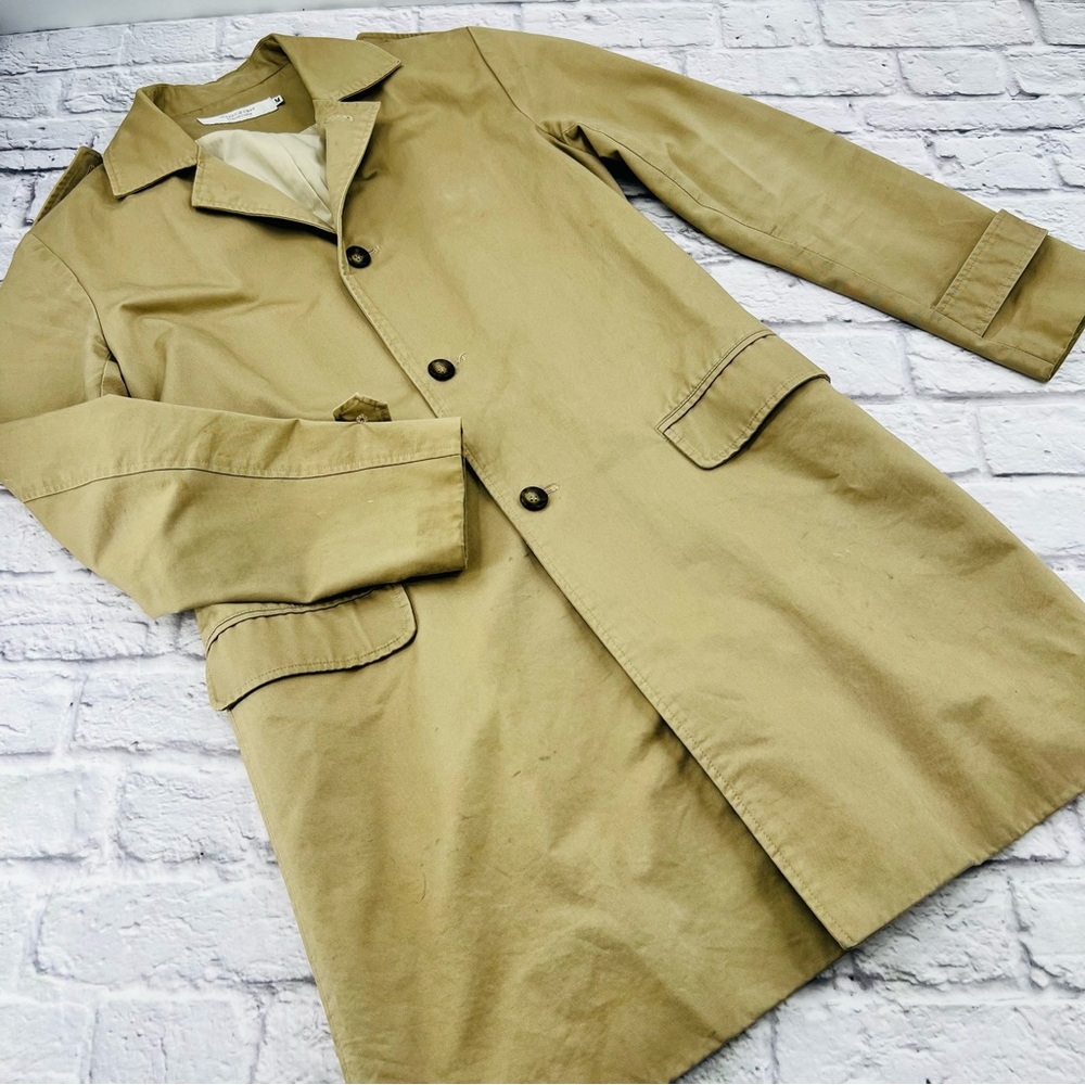 SHADES OF GREY BY MICAH COHEN Mens Trench Coat Medium Classic Jacket